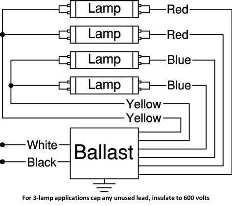 T8 Fluorescent Light Fixture Wiring Diagrams