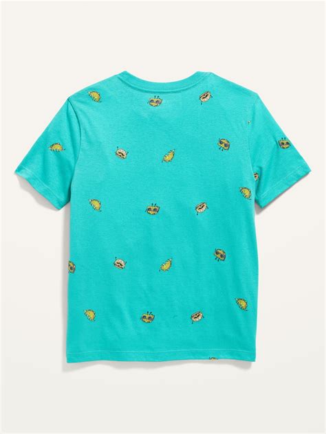 Softest Printed Crew Neck T Shirt For Boys Old Navy