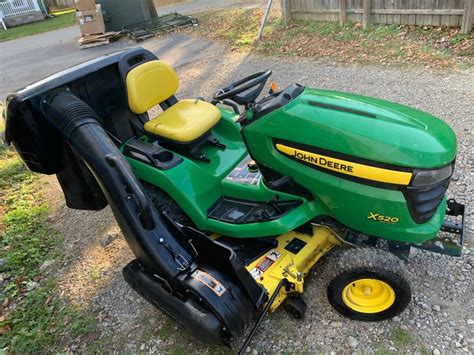 54in John Deere X520 Garden Tractor W Bagger 26hp Only 75 A Month