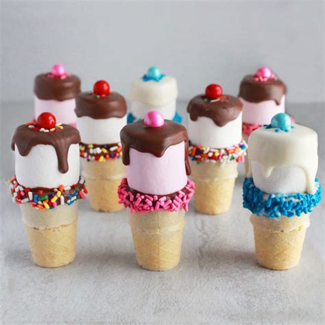 Peanut Butter Surprise Inside Ice Cream Cones Blog