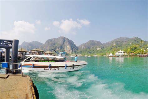 Travel From Koh Phi Phi To Ao Nang By Speed Boat With Drop Off At