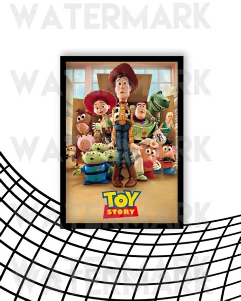 Toy Story Print Poster Disney Quote Wall Art T Party Picture