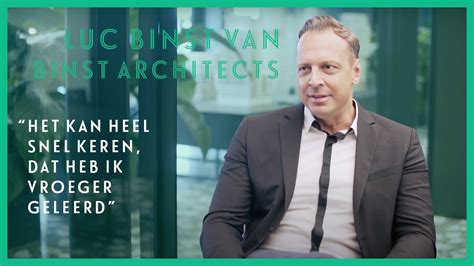 Ceo Luc Binst Over De Geschiedenis En Groei Van Binst Architects Youtube