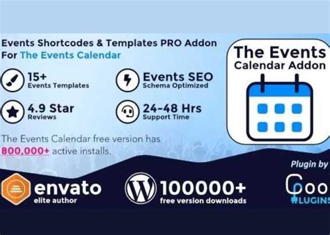 The Events Calendar Shortcode And Templates Pro Wp Gpl Gpl Theme Plugin