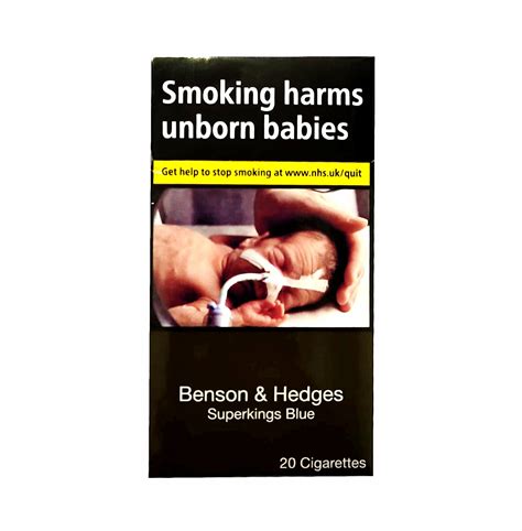 Benson And Hedges Superkings Blue 20 Cigarettes Shop N Save