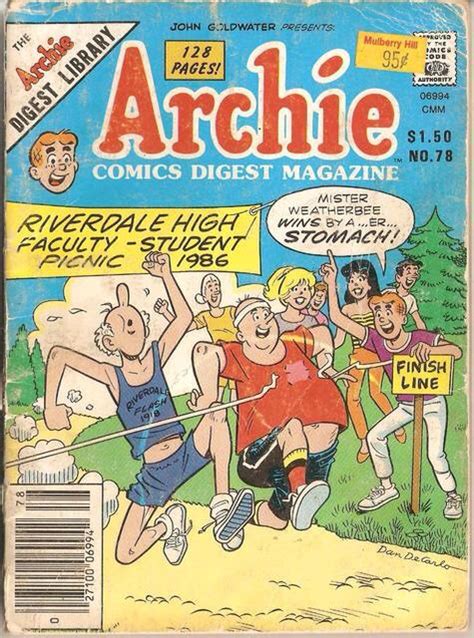 Archie Comics Digest Magazine 78 Archie Comic Publications Inc