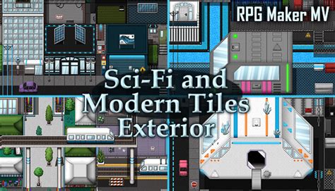 Rpg Maker Mv Sci Fi And Modern Tileset Exterior On Steam