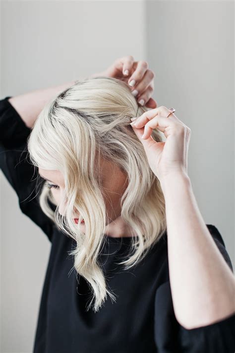 A small side french braid allows you to only make a small braid which is easier to manage. How To Do A Side Braid On Short Hair | Beauty | Poor ...