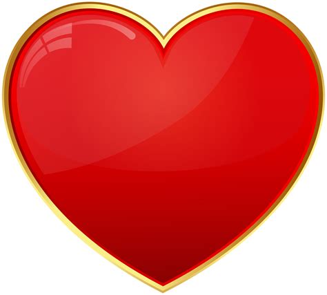 Red Heart Transparent Clip Art