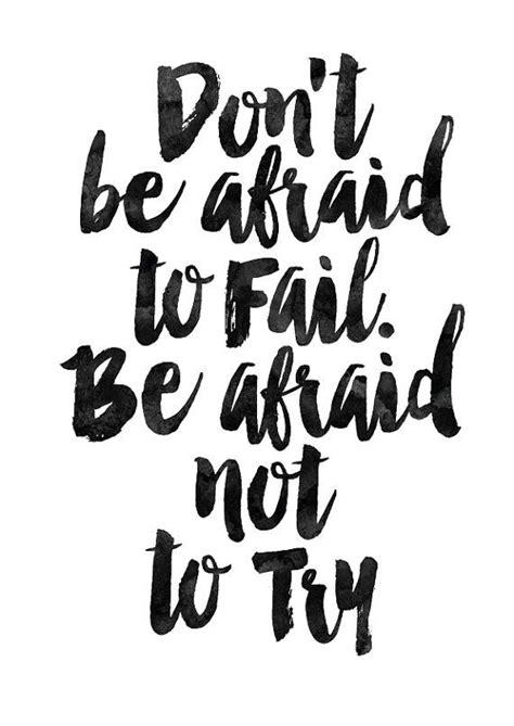 Dont Be Afraid Wall Art Home Decor Art Print