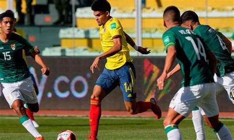 Cuánto Quedó El Partido De Colombia Vs Bolivia Por Eliminatorias