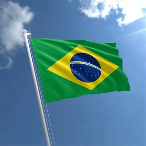 Spnvebh 90150cm Brazil Flag Banner Craft Polyester Br Party Team Cheer