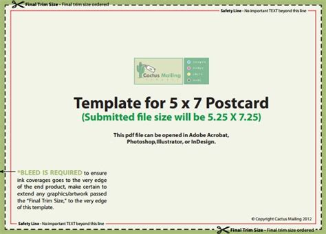 Word post card no bleed (5x7) download post card template. 18+ 5x7 Postcard Templates - Free Sample, Example Format Download | Free & Premium Templates