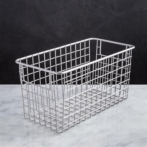 Idesign Classico Small Wire Basket Storage Baskets Wire Baskets