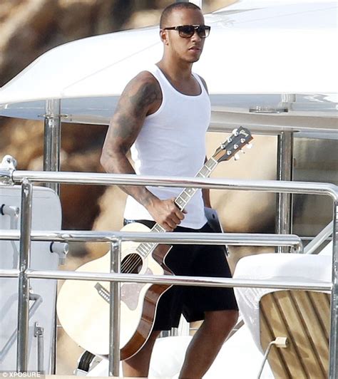 Teen Lewis Hamilton Goes Shirtless While On A Yacht With His Family In Sardinia Italy