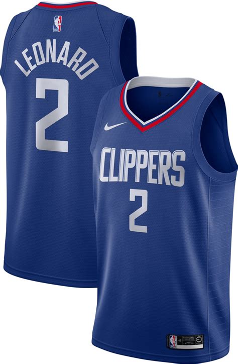 54 results for la clippers jersey. Nike Men's Los Angeles Clippers Kawhi Leonard #2 Royal Dri ...