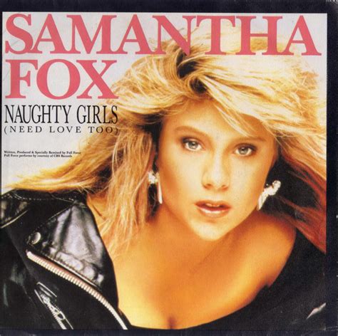 Samantha Fox Naughty Girls Need Love Too 1987 Vinyl Discogs