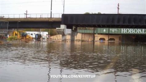 Hurricane Sandy Floods Hoboken Nj 103012 Youtube