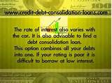 Online Debt Consolidation Loans Bad Credit Pictures