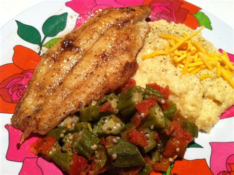 You can try serving the vegetables plain or whip them into a maque choux (a sort of spicy casserole that also. a taste of home…southern fried catfish, cheddar grits and ...