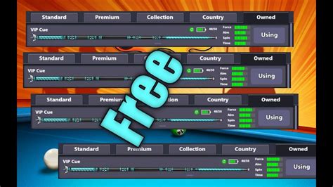 Cue collection power 8 ball pool version 5.0.0 apk. 8 Ball Pool Free VIP Cue//Hack//Free 2017 - YouTube