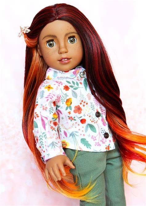 Custom Ooak Nanea American Girl Doll Face Repaint New Doll Etsy In