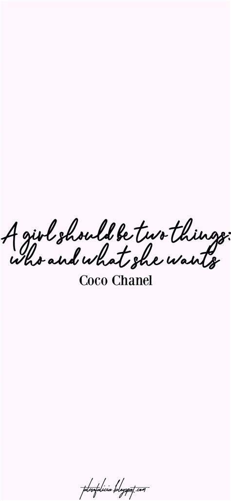 Sassy Coco Chanel Quotes Iphone Wallpapers Free Download