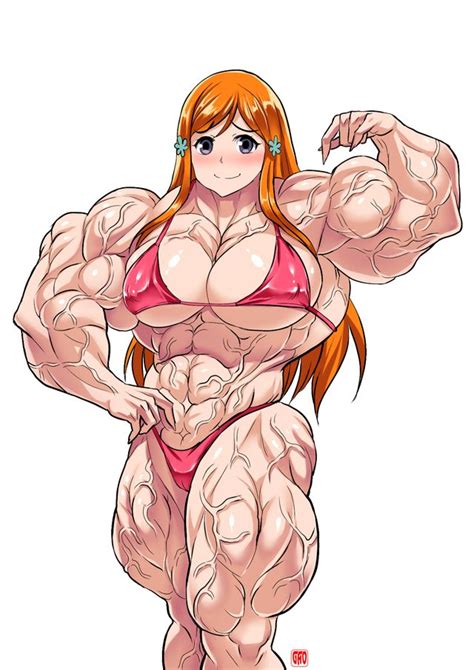 Muscular Orihime Commission 3 By Ultrareaper233 Dakhgc7 Super Fmg Set 2 Luscious Hentai