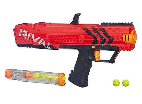 Nerf pistols are typically much smaller and lighter. Rapid-Fire Toy Guns : rival nerf guns