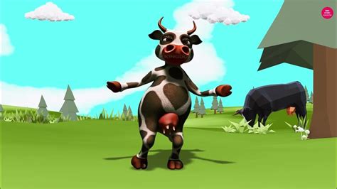 Dancing Cow Moo Ving And Grooving To The Beat Youtube