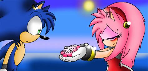 Sonic And Amy Sonic X By Xxlovehedgehogxx On Deviantart