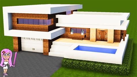 Casa Moderna En Minecraftc Mo Hacer Y Decorar Tutorial F Cil
