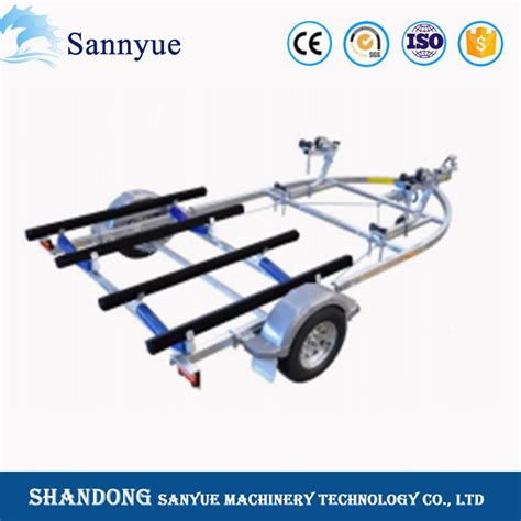 Hot Dip Galvanized Double Position Yacht Trailerspeed Boat Trailer