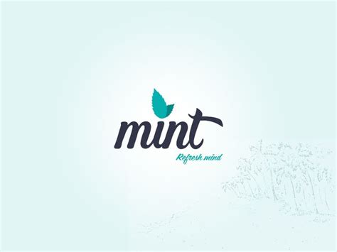 Mint Logo Mint Logo Business Logo Design Mint