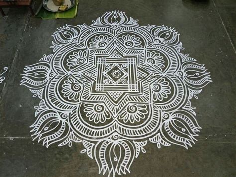 South Indian Kolam Kolam Designs Big Rangoli Designs Rangoli Designs