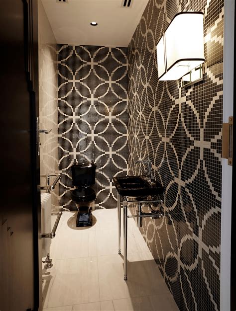 Bespoke Powder Room Tiles Luxury Interior Designer Mark Alexander