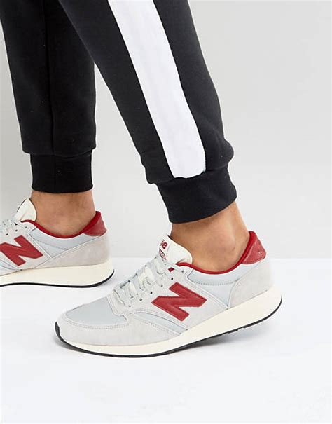 New Balance 420 Vintage Sneakers In Grey Mrl420st Asos