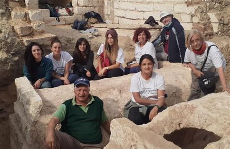 discovery of two adjacent tombs dating back to el sawy era in al bahnasa archaeological area in