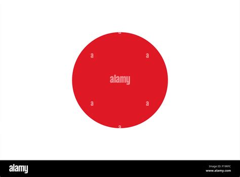 National Flag Of Japan Stock Photo Alamy