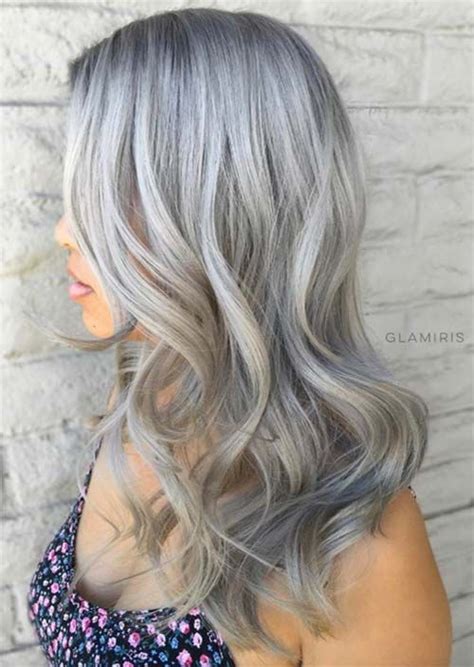 Silver Hair Trend 51 Cool Grey Hair Colors And Tips For Going Gray