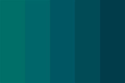 Equanimity Color Palette Teal Color Palette Teal Palette Teal Green