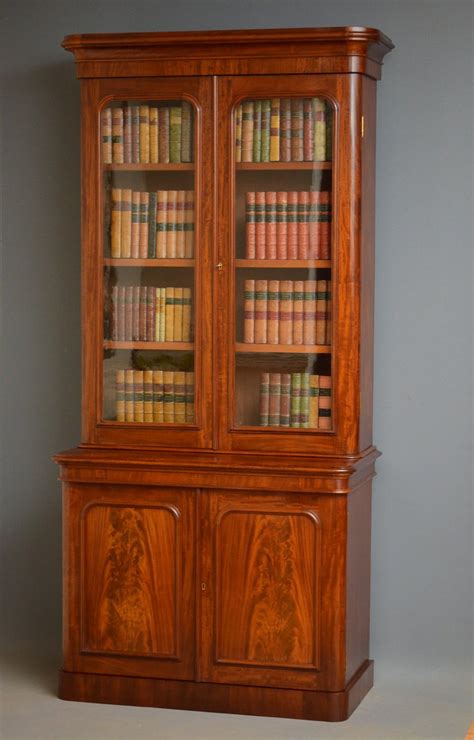 Small Victorian Bookcase Mahogany Bookcase Antiques Atlas