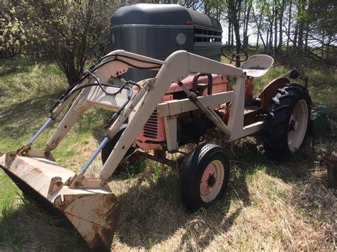 1951 Case Va Tractor Running W Front End Loader