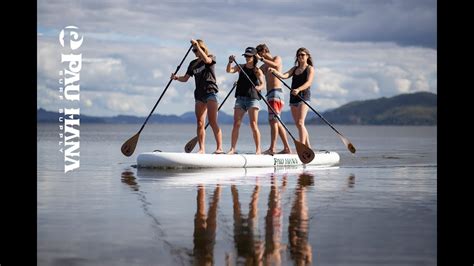 Paddle Boarding Giant Isup In New Zealand Pau Hana Oahu Nui Youtube