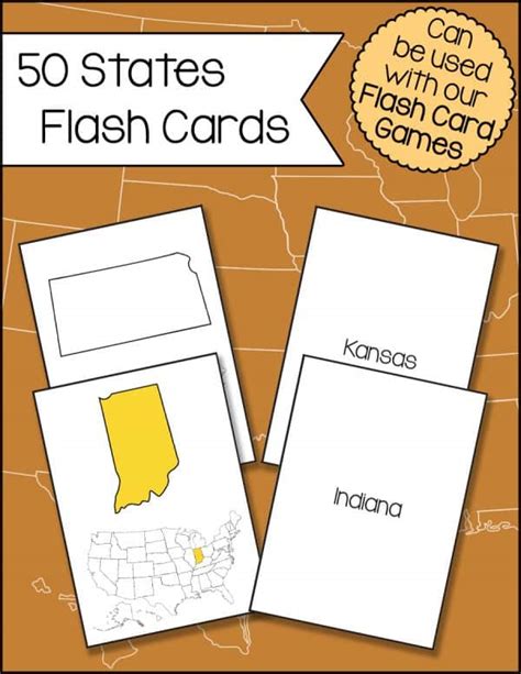 50 States Flash Cards 900w Homeschool Printables For Free