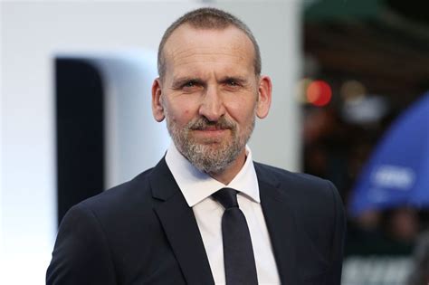 Christopher Eccleston Took Two Minutes Easing Back In As The Doctor