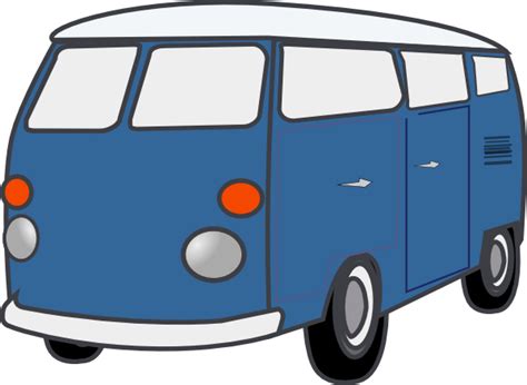 Blue Van Clip Art At Vector Clip Art Online Royalty Free