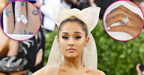 Ariana Grandes Engagement Rings From Dalton Gomez And Ex Pete