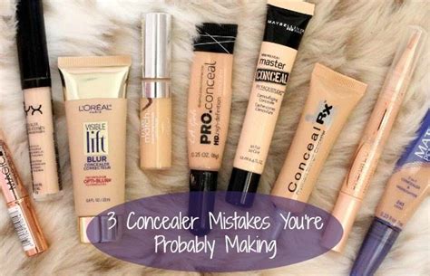 3 Concealer Mistakes Youre Probably Making Concealer Is One Of The