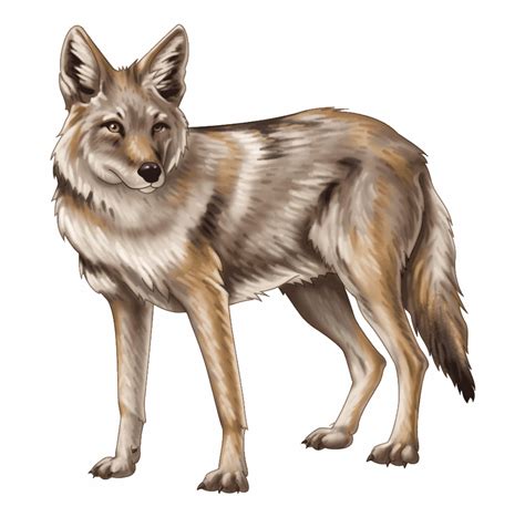 Cartoon Coyote Clip Art